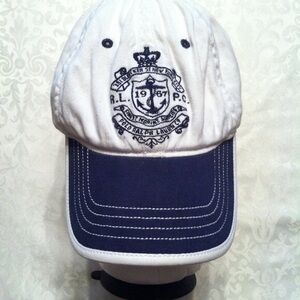 POLO RALPH LAUREN MEN'S PRE-OWNED 100%COTTON HAT SIZE: S/M